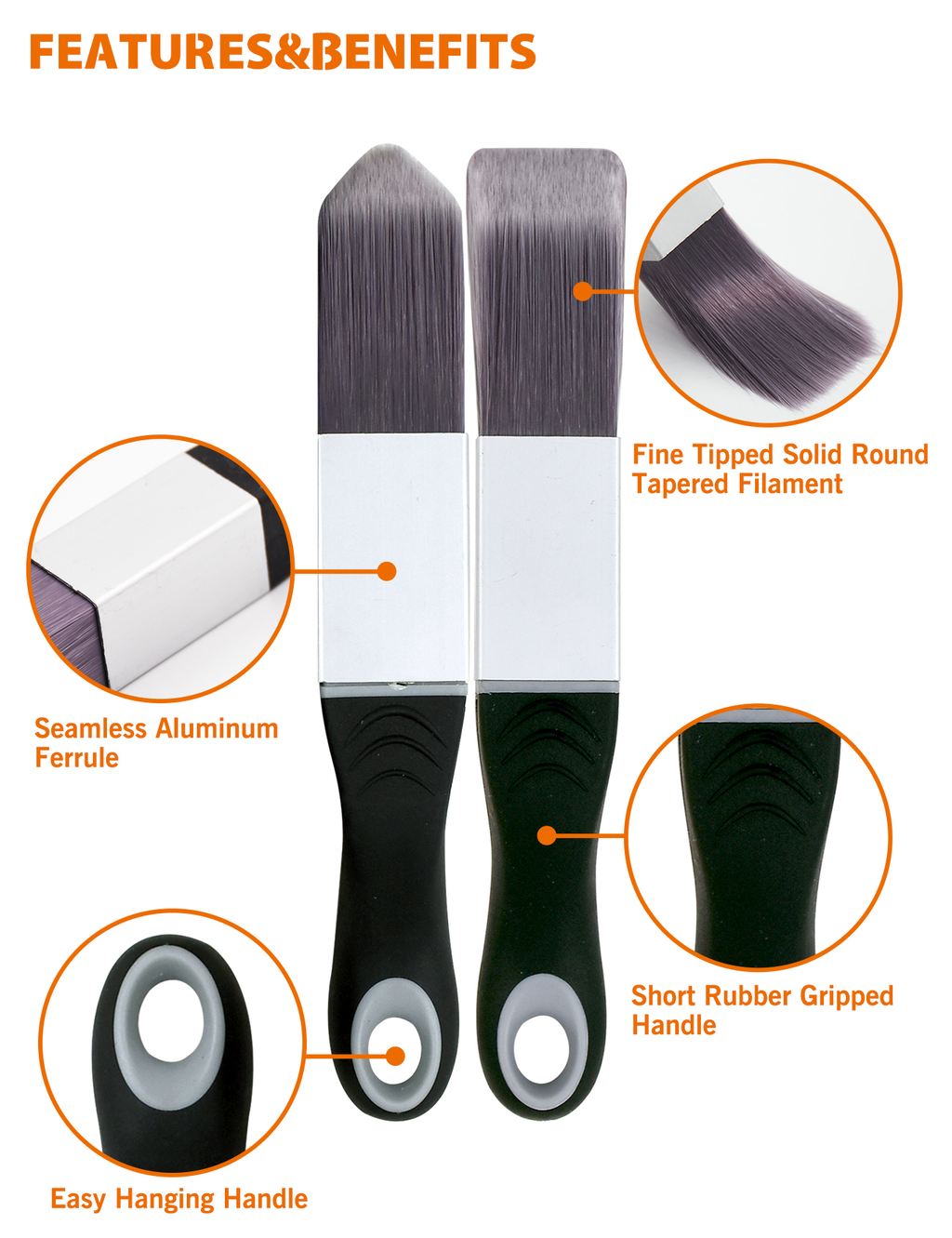 DETAIL PRO™
2PC Detail Brush Set