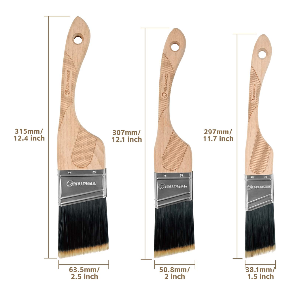 DOBERMAN™ 
3PC Paint Brush Set