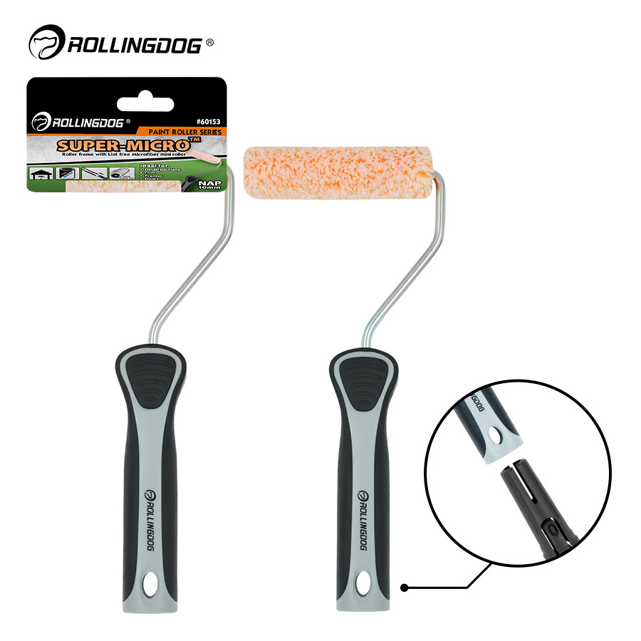 SUPER-MICRO™
Roller Frame with Microfiber Mini Roller.