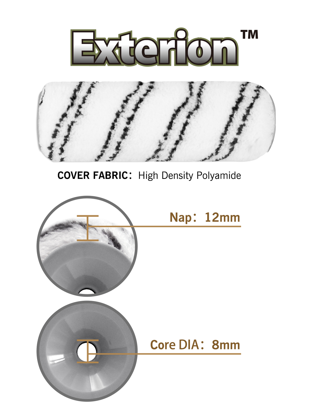High Density Polyamide Roller