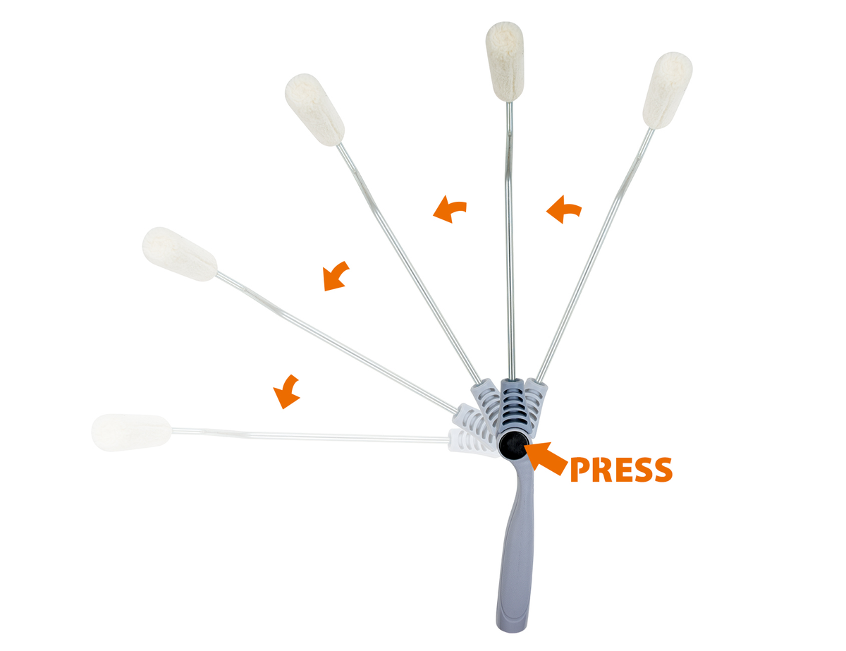 PRO-ANGLE™
100mm Adjustable Mini Roller With HI-SHEEN™ Cover