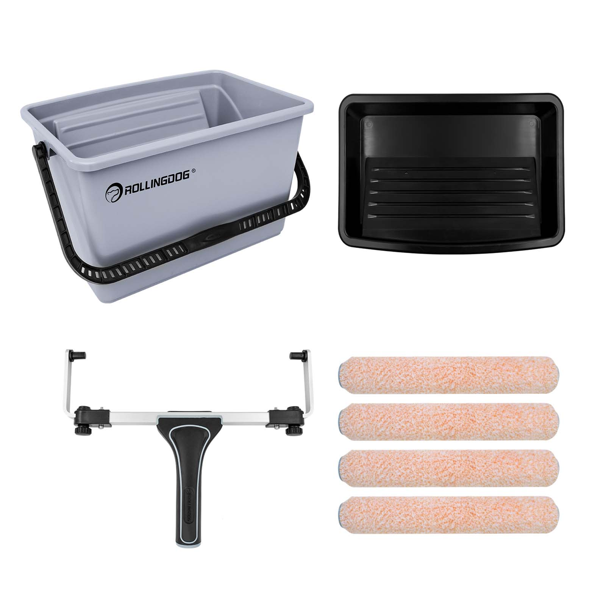 THE MOLOSSUS™
7PC 12"  (305mm) Paint Roller Set