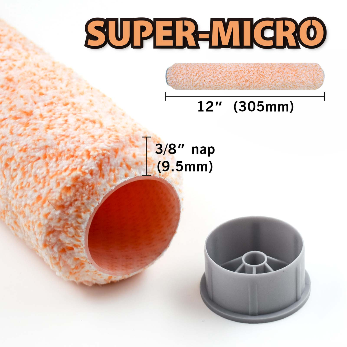 THE MOLOSSUS™
7PC 12"  (305mm) Paint Roller Set