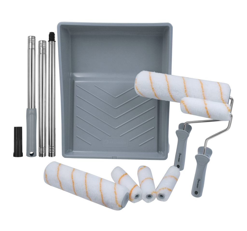 10-teiliges Farbroller-Set
