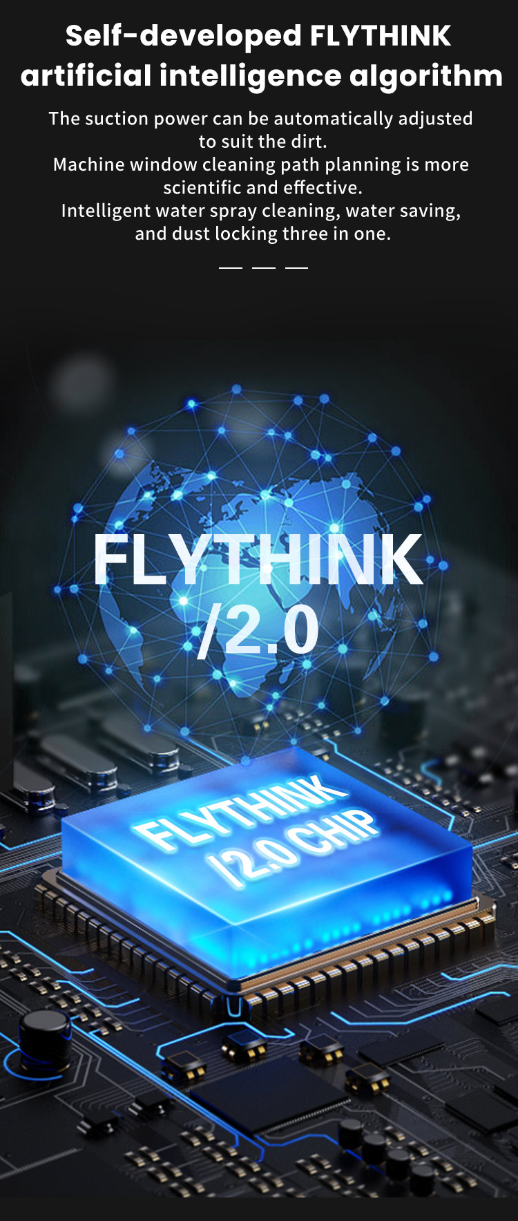FLYYLAM S8 window cleaning robot