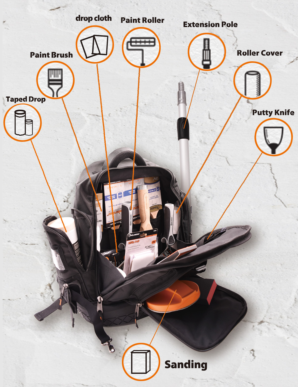 The Journeyman Painter's Backpack