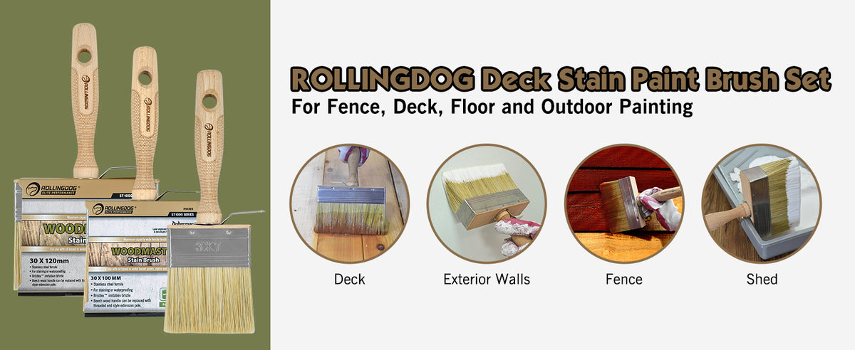 DOBERMAN™
Woodmaster Stain Brush